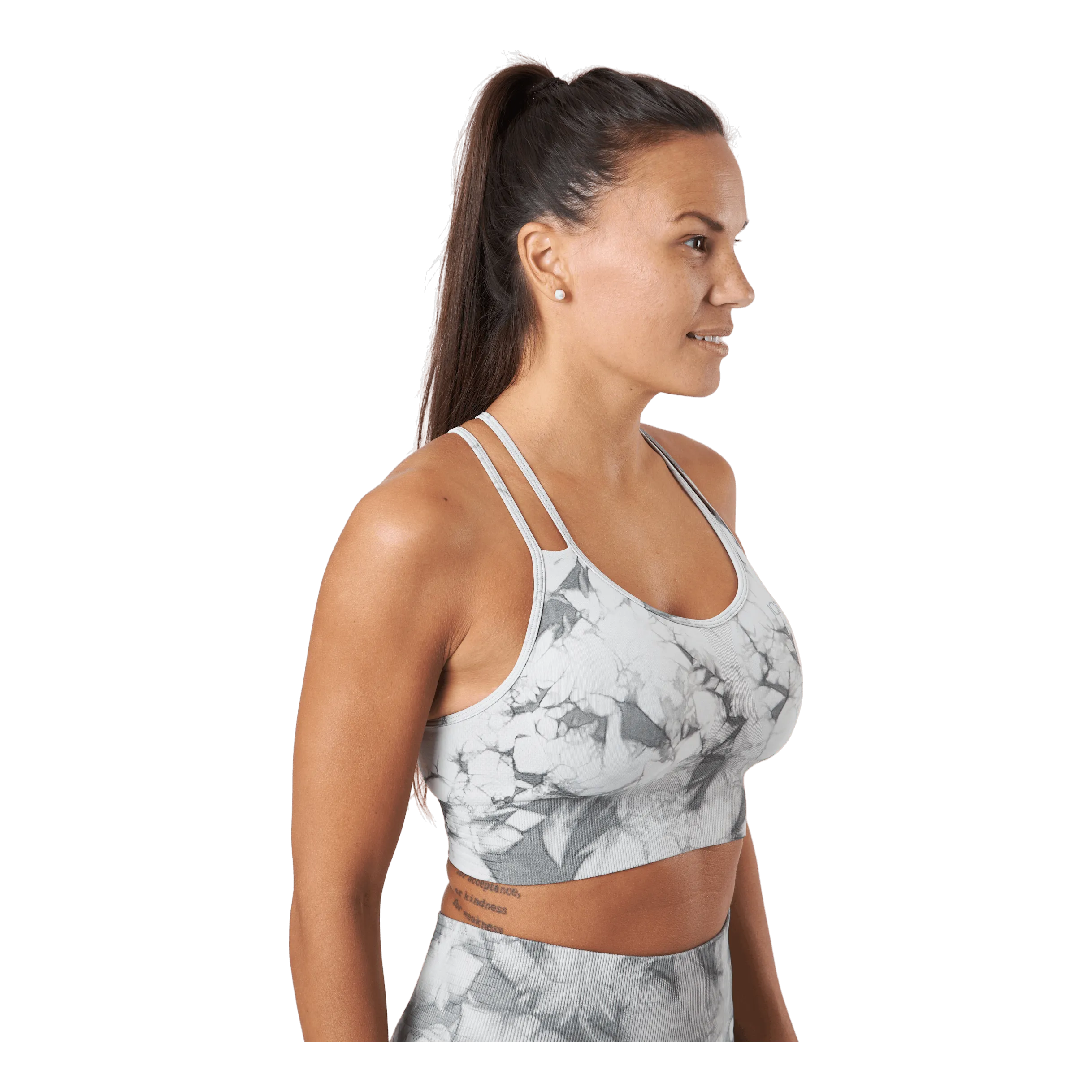Icaniwill Define Seamless Tie Dye Sports Grey Melange