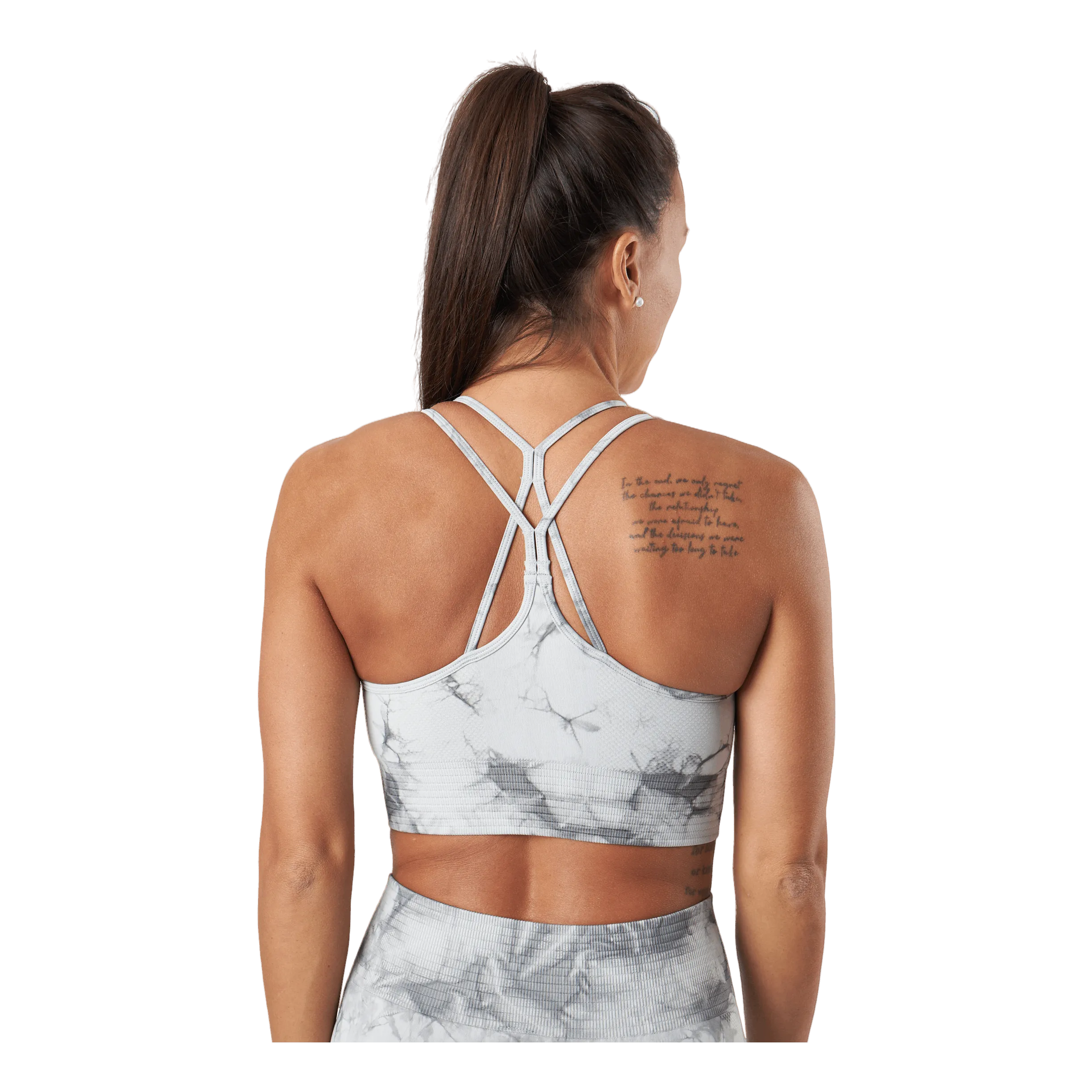 Icaniwill Define Seamless Tie Dye Sports Grey Melange
