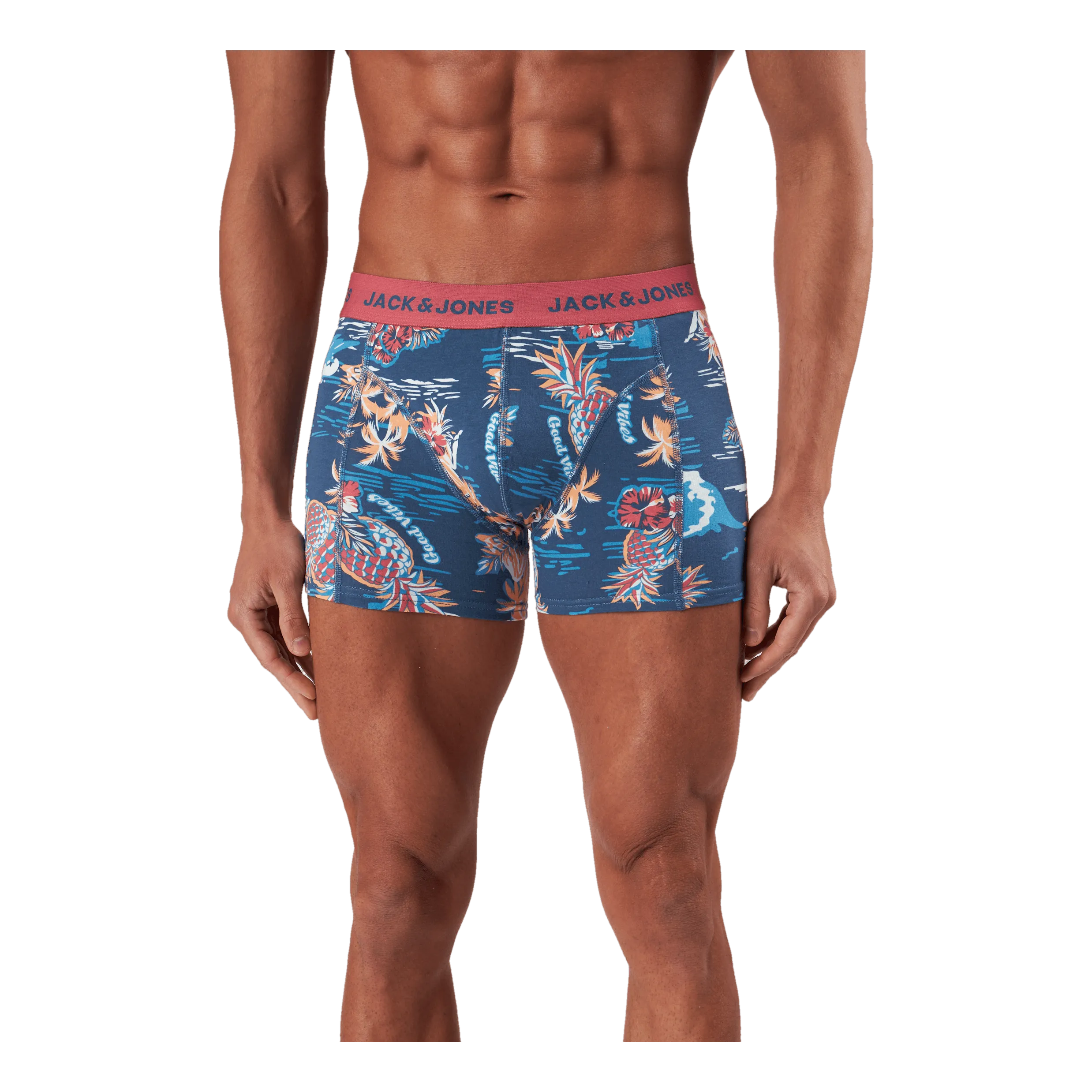 Jack & Jones Jactropic Pineapple Trunks 3 P Slate Rose
