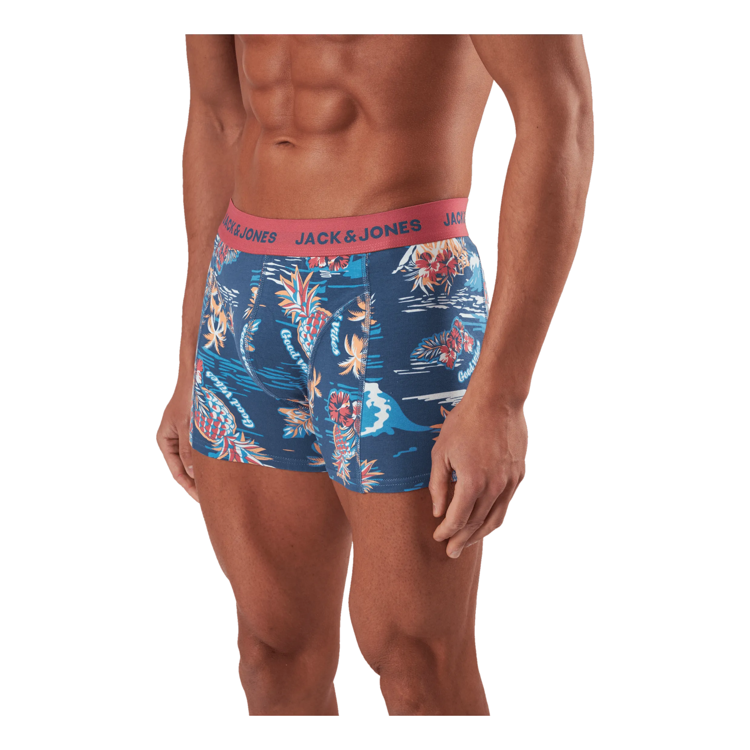 Jack & Jones Jactropic Pineapple Trunks 3 P Slate Rose