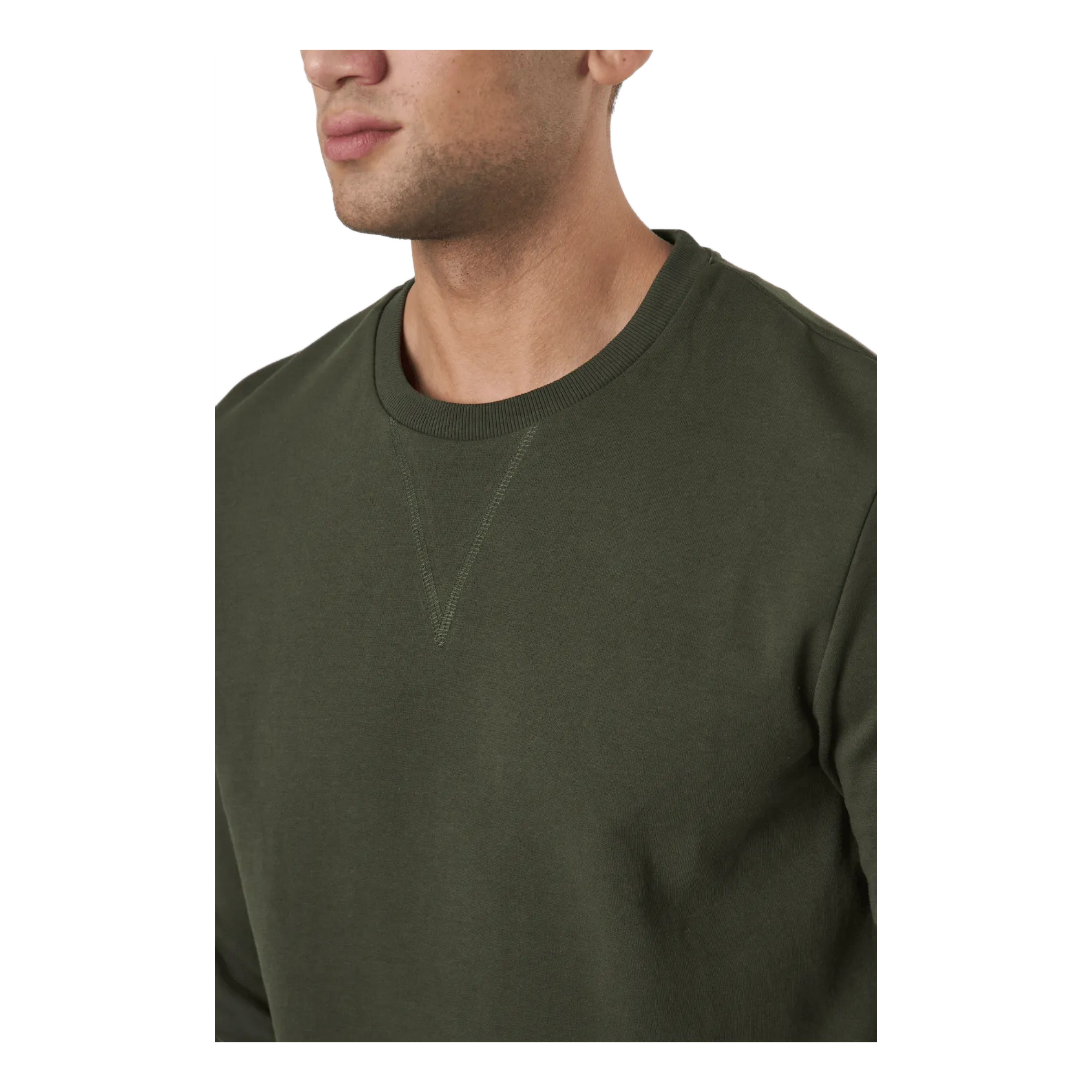 Jack & Jones Jjebasic Sweat Crew Neck Forest Night