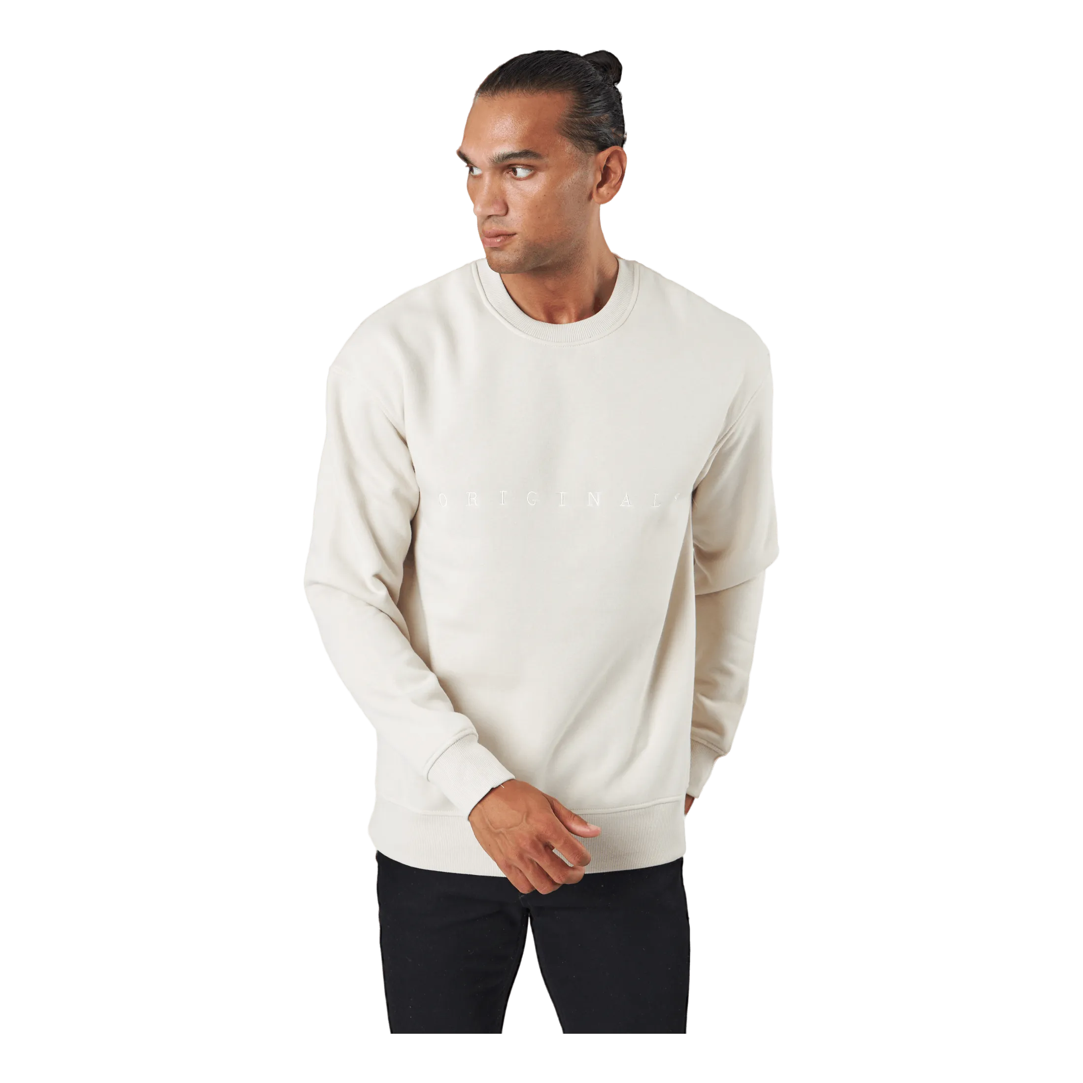 Jack & Jones Jorcopenhagen Big Sweat Crew N Moonbeam