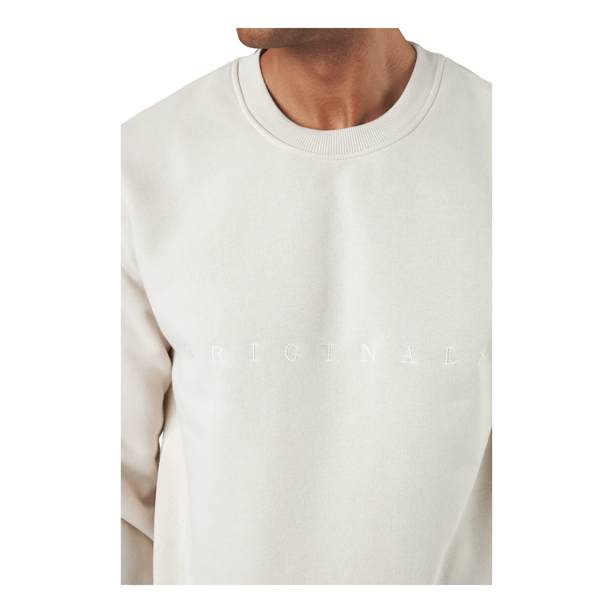 Jack & Jones Jorcopenhagen Big Sweat Crew N Moonbeam