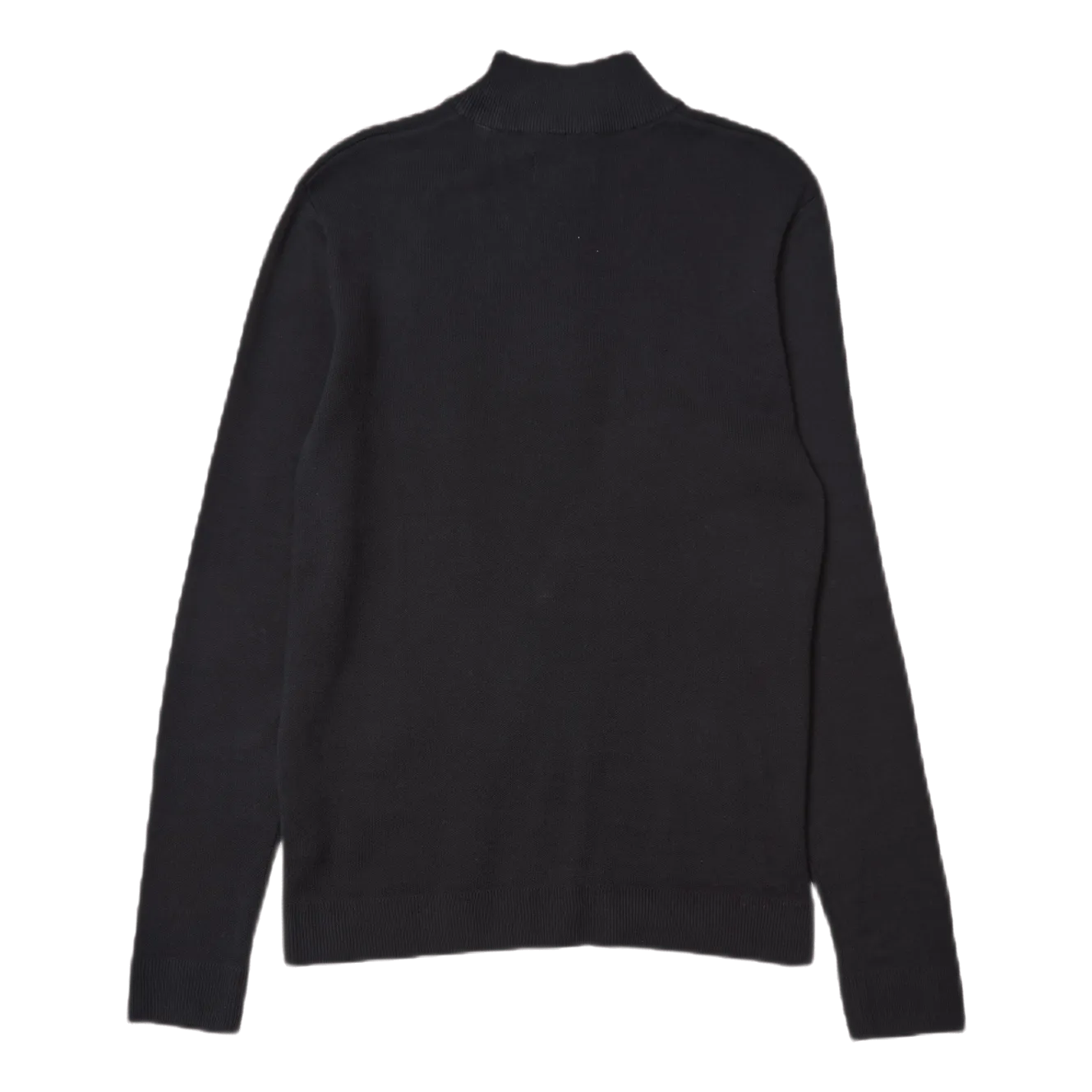 Jack & Jones Roy Knit High Neck Zip Black
