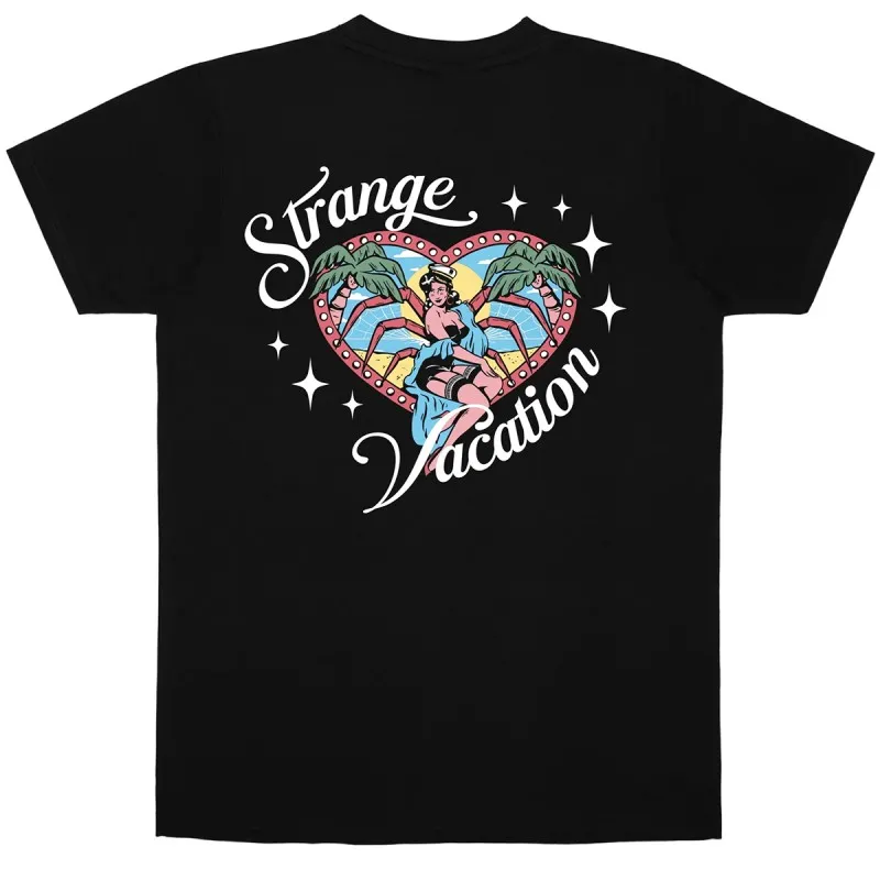 JACKER VACATION BLACK TEESHIRT
