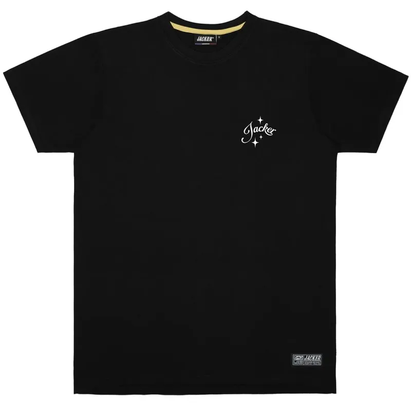 JACKER VACATION BLACK TEESHIRT