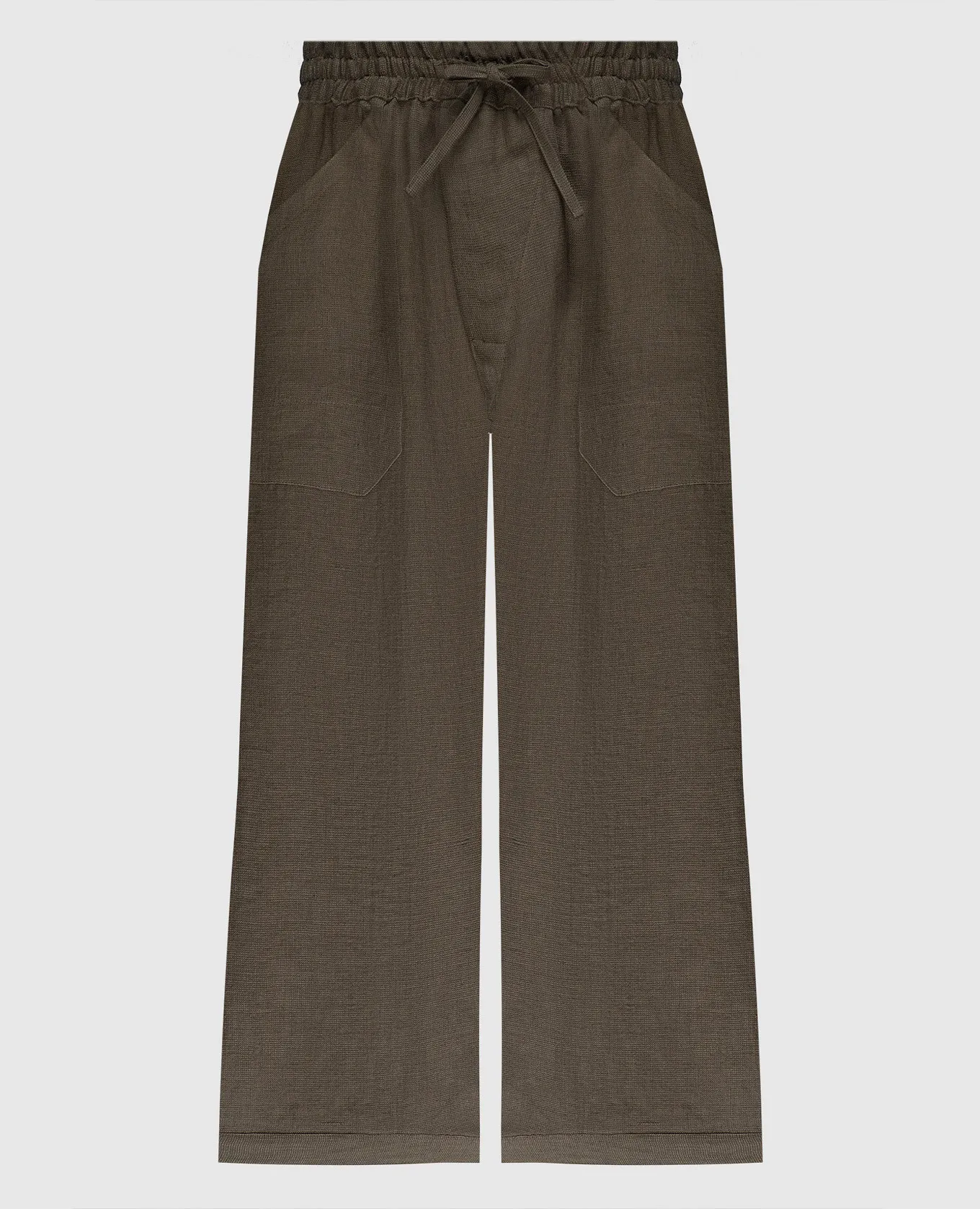 Jan Jan Van Essche Khaki linen pants