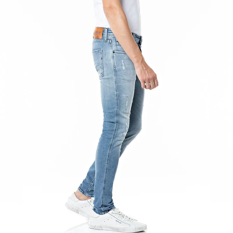 Jean Stretch Para Hombre Anbass Replay 33647