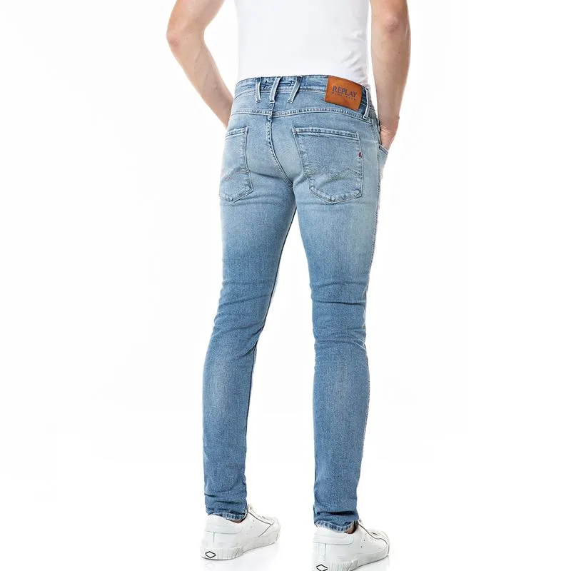 Jean Stretch Para Hombre Anbass Replay 33647