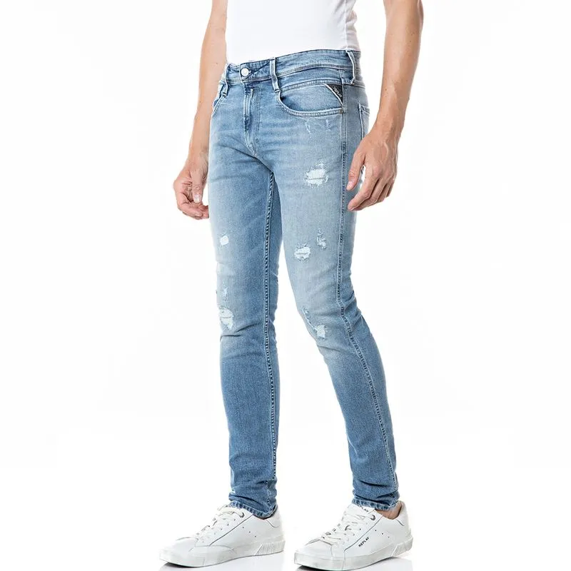Jean Stretch Para Hombre Anbass Replay 33647