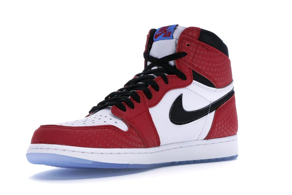 JORDAN 1 RETRO HIGH SPIDERMAN ORIGIN STORY