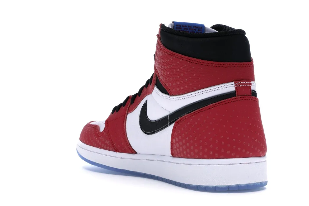 JORDAN 1 RETRO HIGH SPIDERMAN ORIGIN STORY