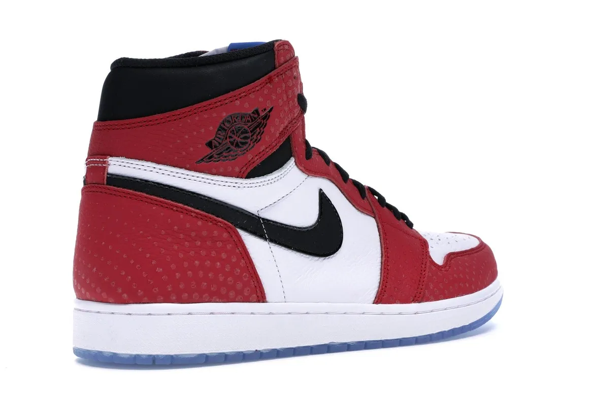 JORDAN 1 RETRO HIGH SPIDERMAN ORIGIN STORY
