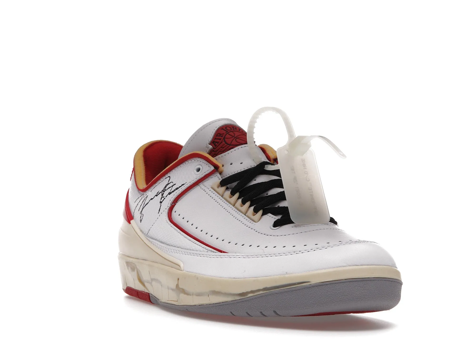 JORDAN 2 RETRO LOW SP OFFWHITE WHITE RED
