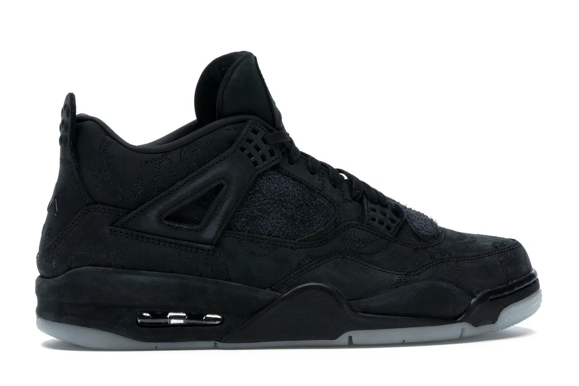 Jordan 4 Retro Kaws Black
