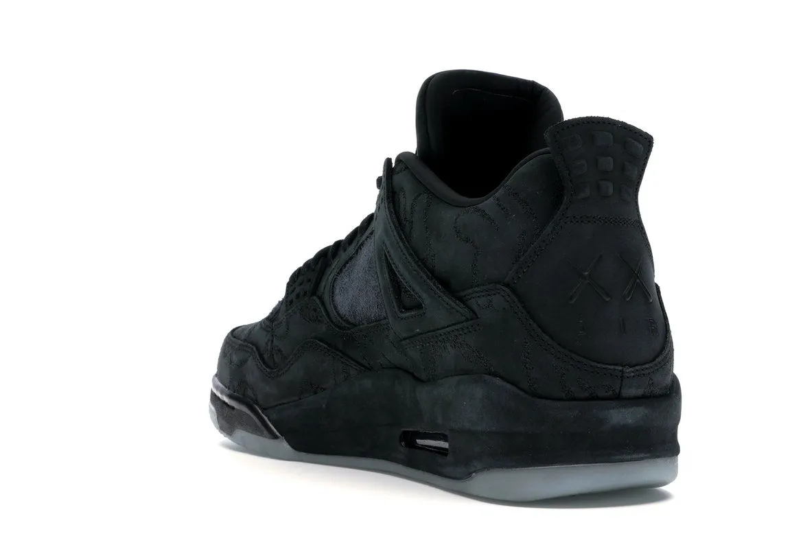 Jordan 4 Retro Kaws Black