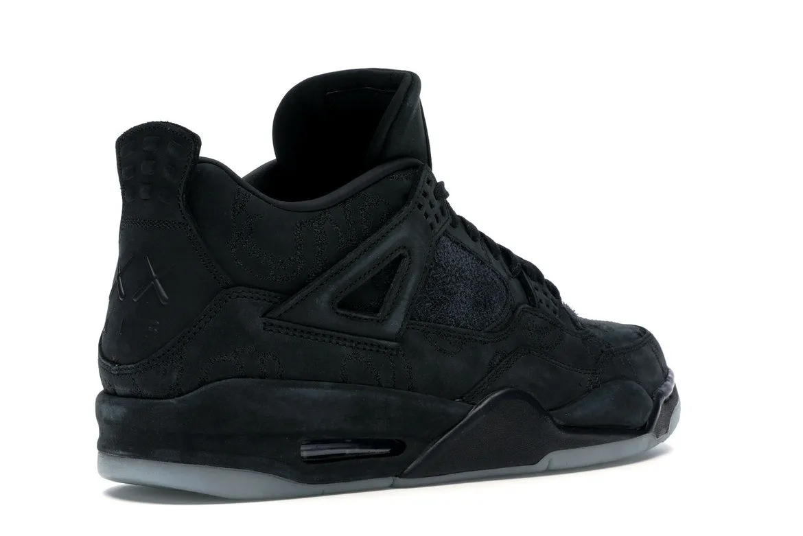 Jordan 4 Retro Kaws Black