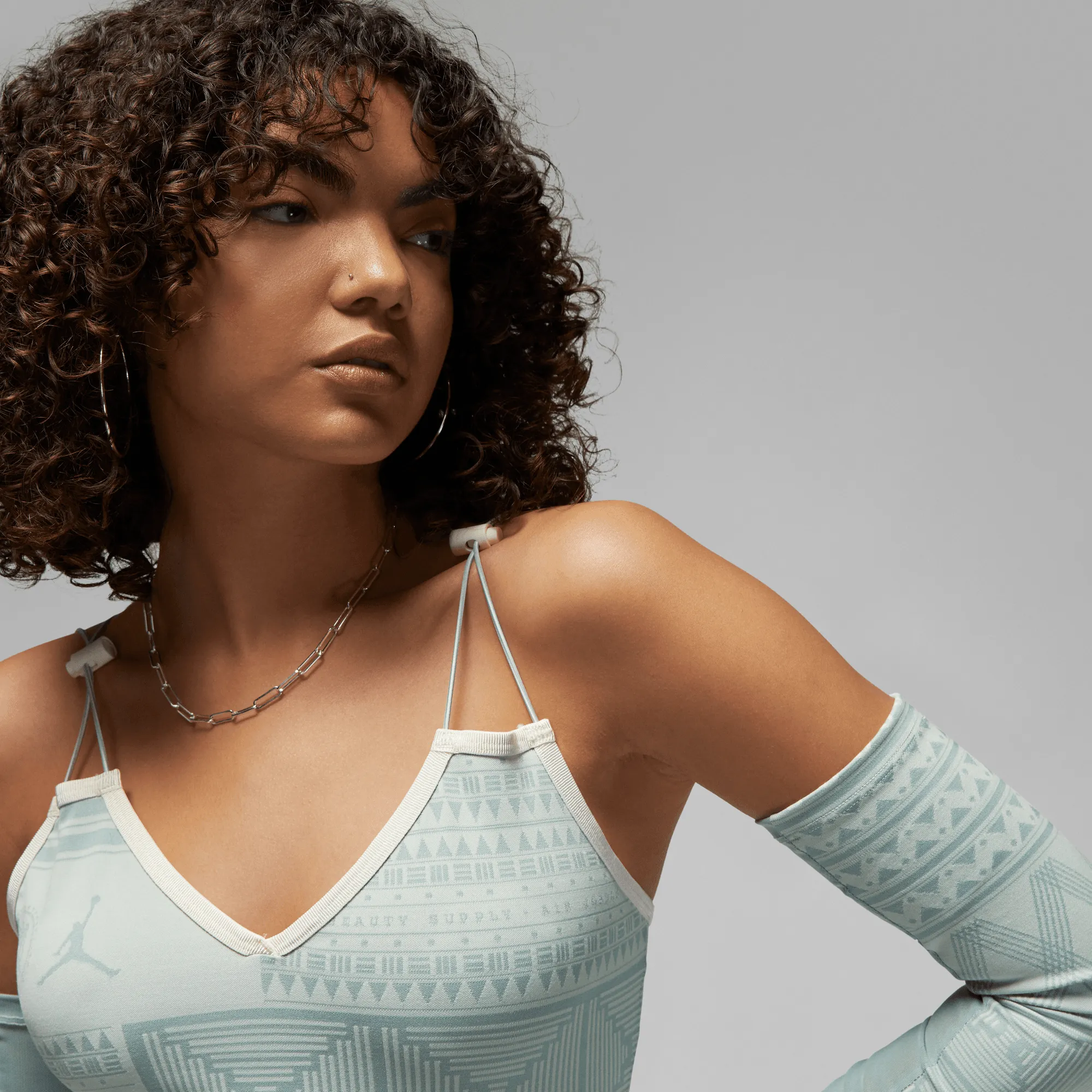Jordan x Bephie's Beauty Supply Tank Dusty Sage