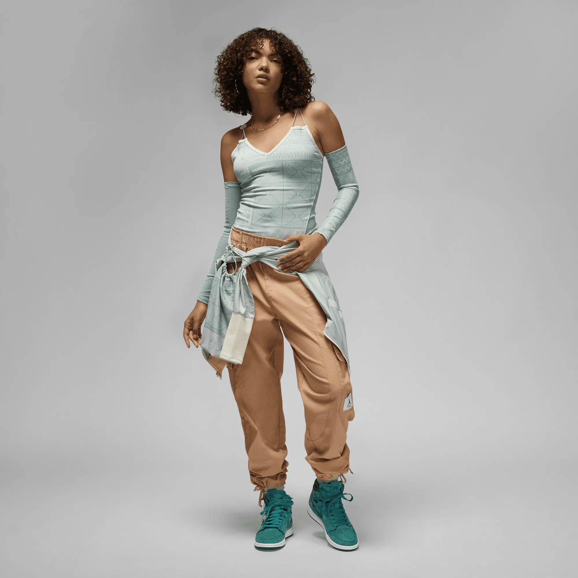 Jordan x Bephie's Beauty Supply Tank Dusty Sage