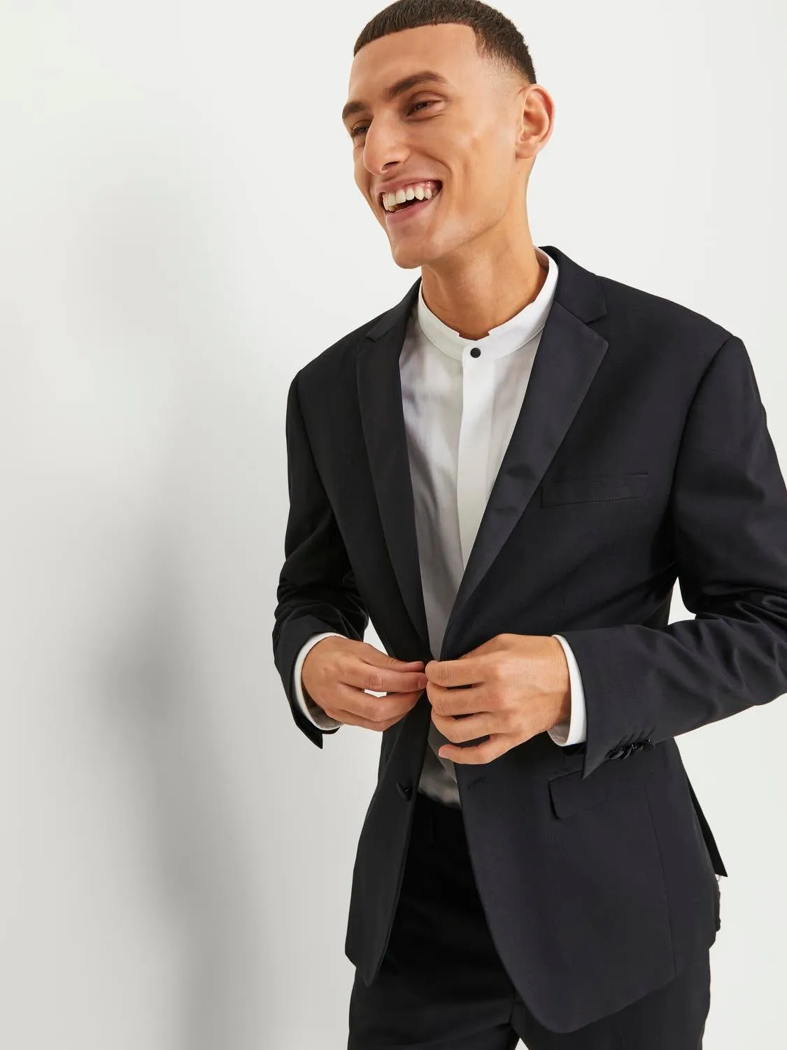 JPRFRANCO Blazers Corte super slim | Negro | Jack & Jones®