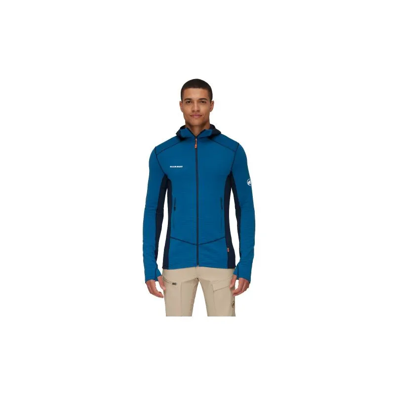 JUMPER MAMMUT CHAQUETA CON CAPUCHA TAISS LIGHT ML PARA HOMBRE (DEEP ICEMARINE)