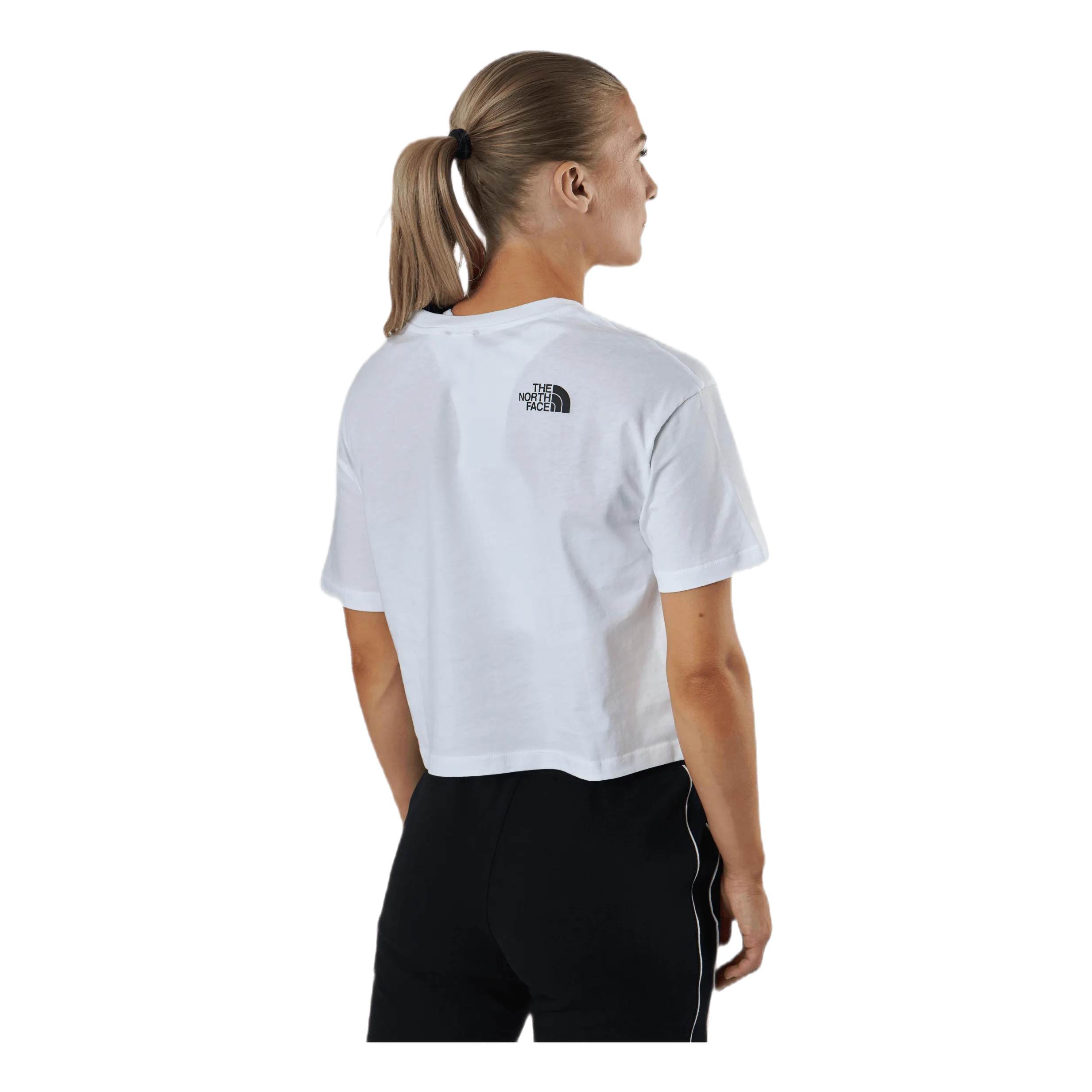 La Cara Norte Cropped Easy Tee White