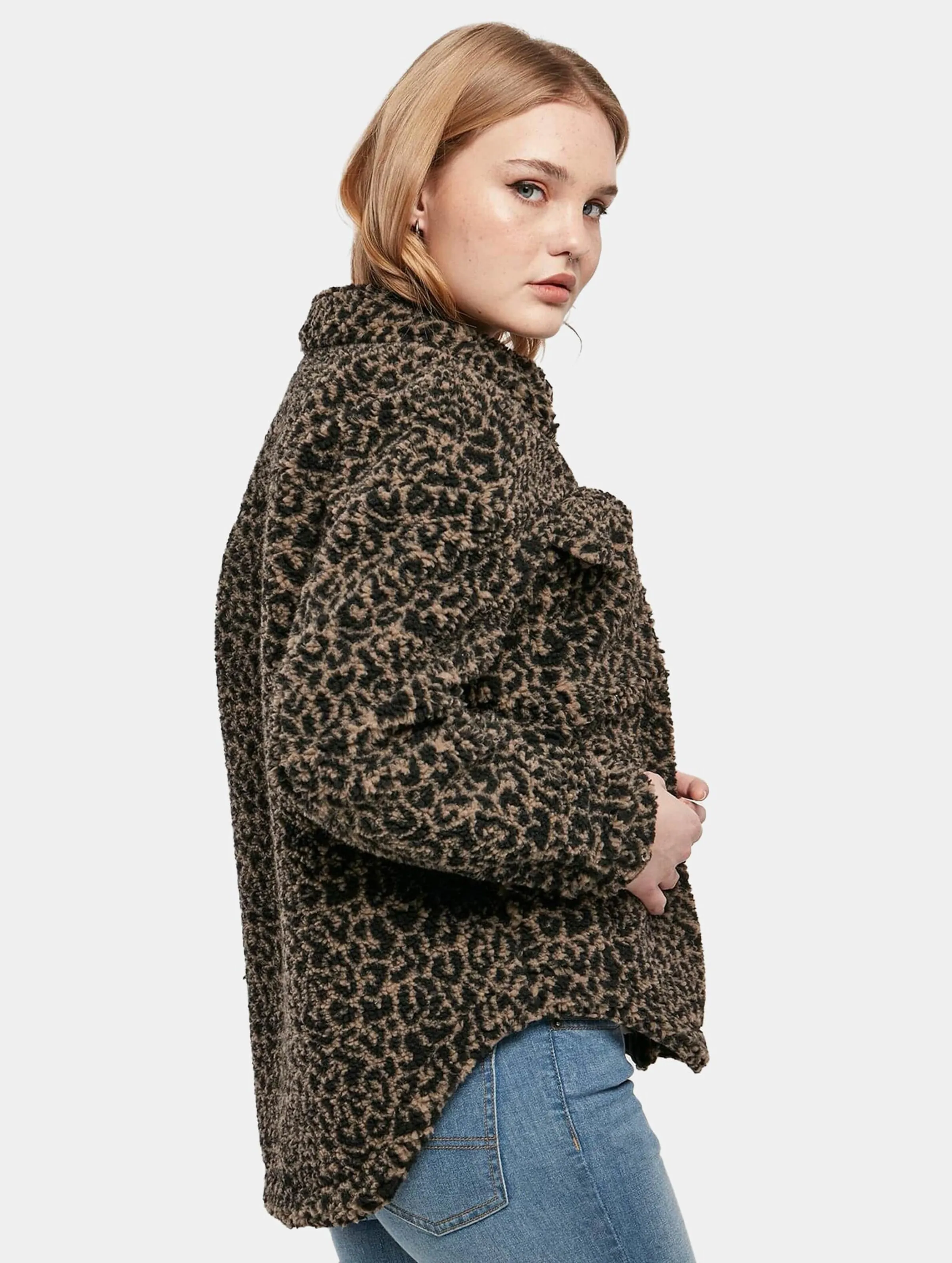 Ladies Aop Sherpa Over