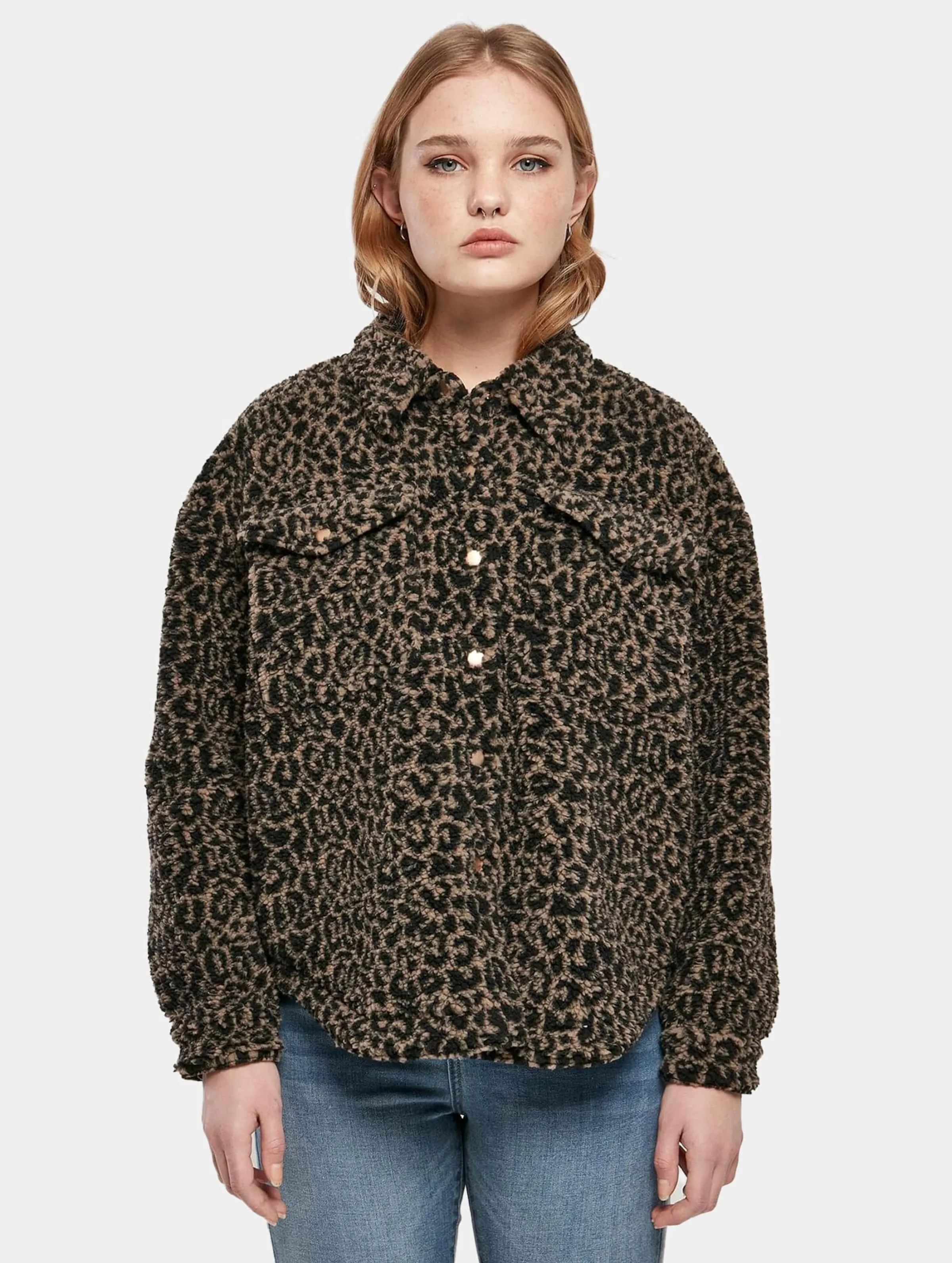 Ladies Aop Sherpa Over