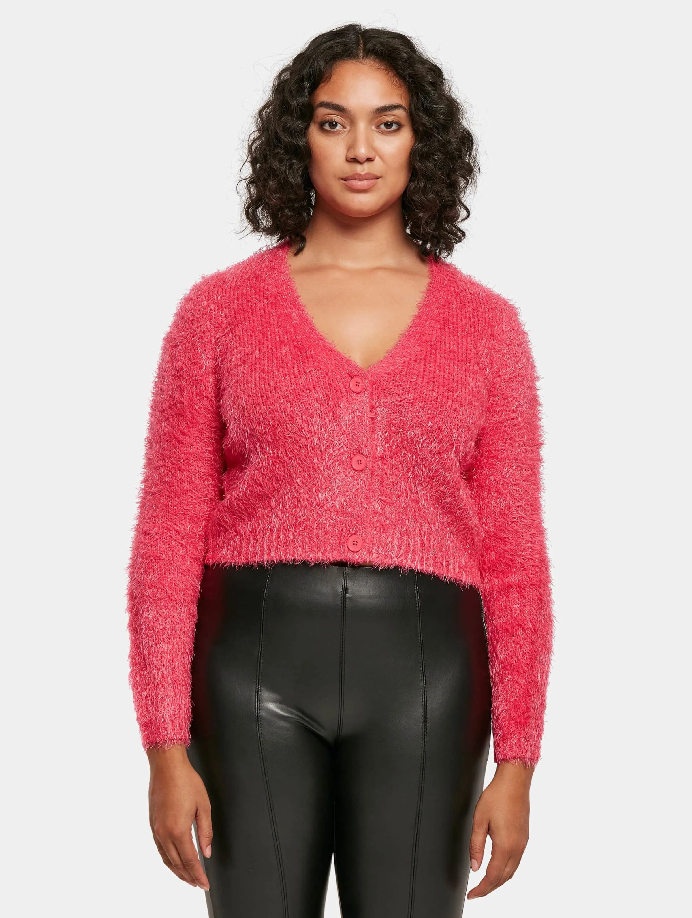 Ladies Cropped Feather