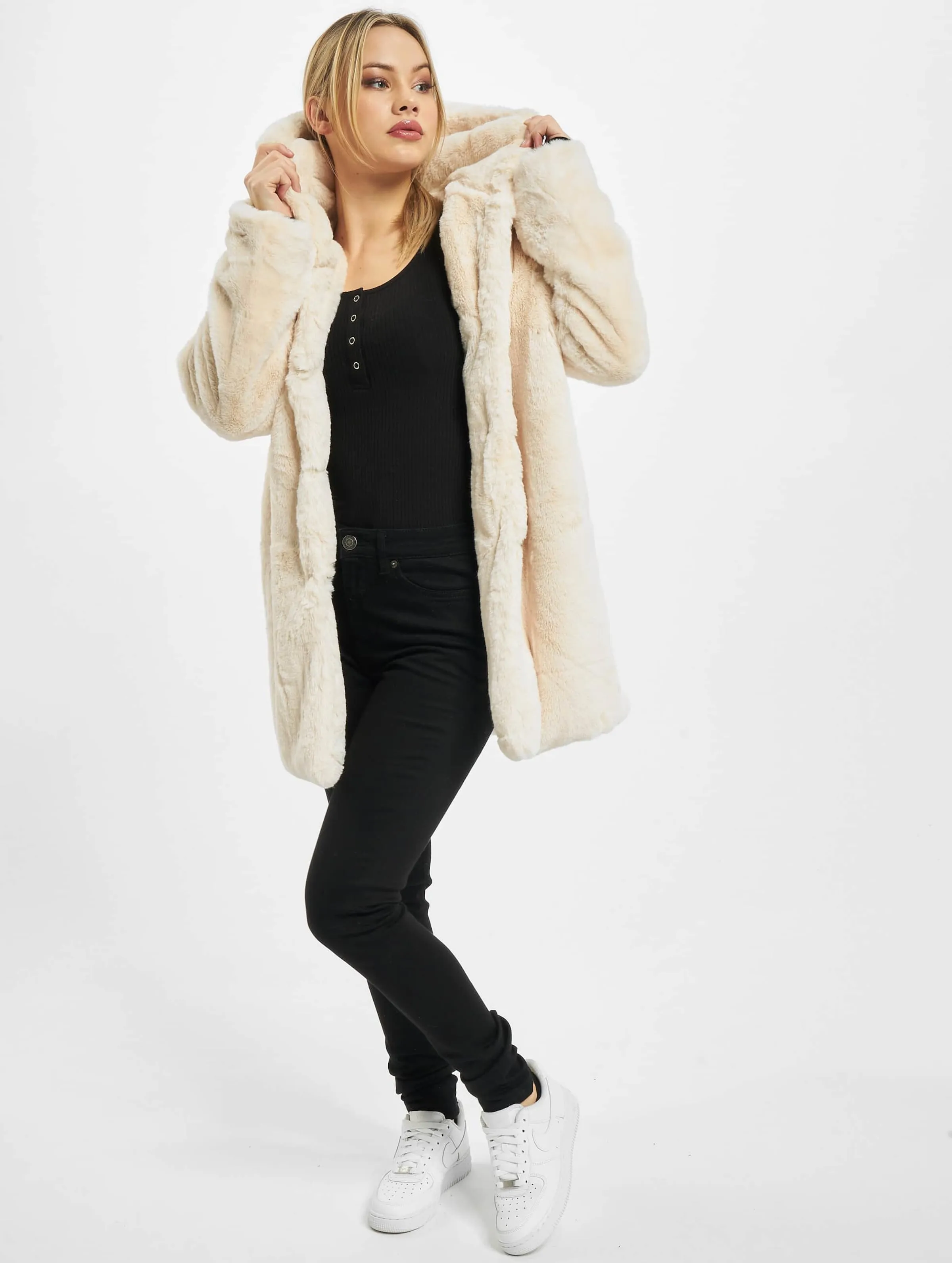 Ladies Hooded Teddy