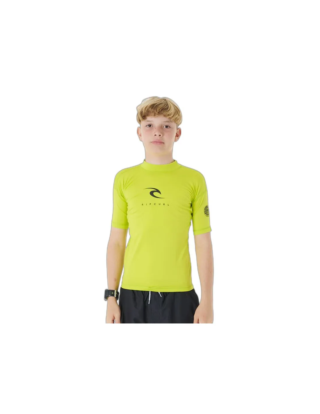 Licra de Surf Rip Curl Corps S/S Rash Vest Niño