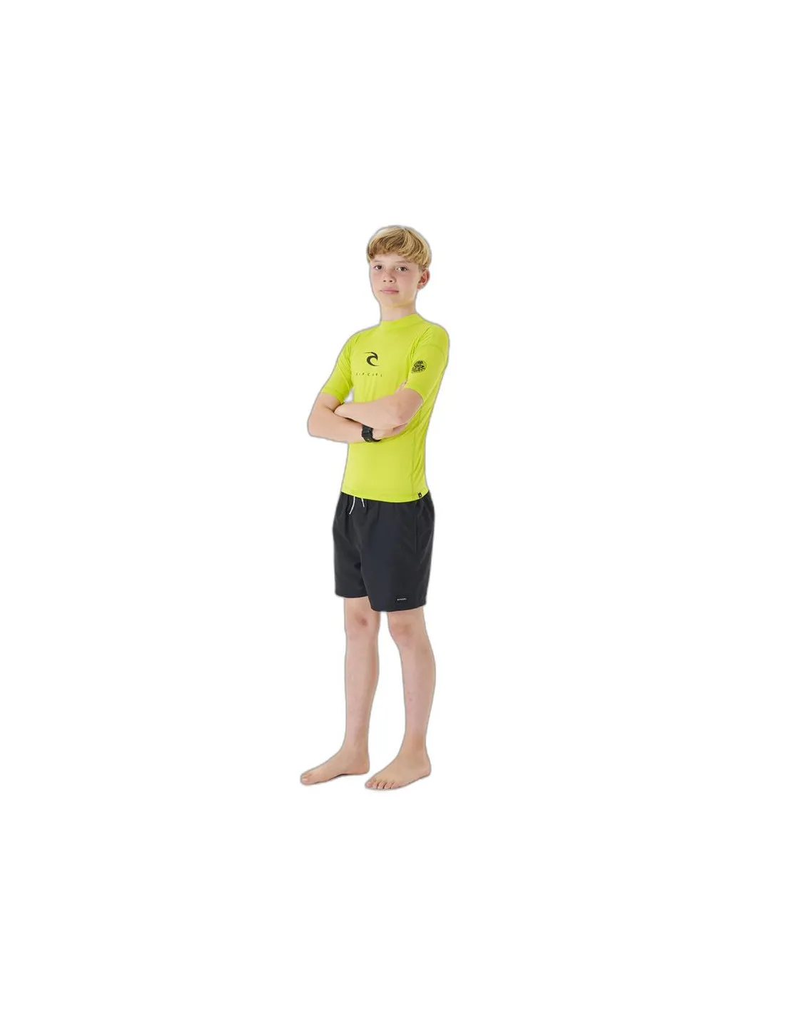 Licra de Surf Rip Curl Corps S/S Rash Vest Niño