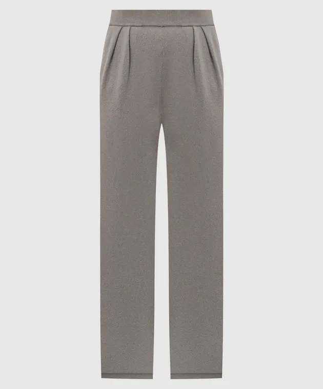 LISA YANG Gray Cashmere Joey Pants