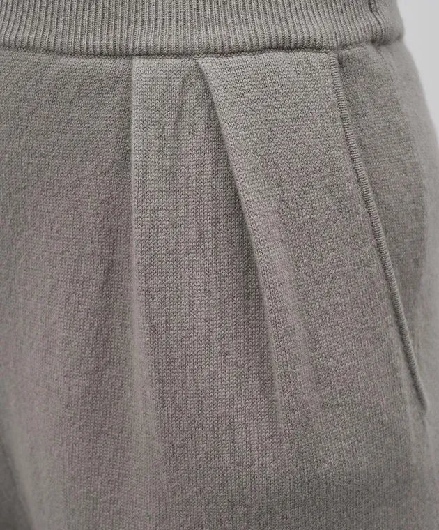 LISA YANG Gray Cashmere Joey Pants
