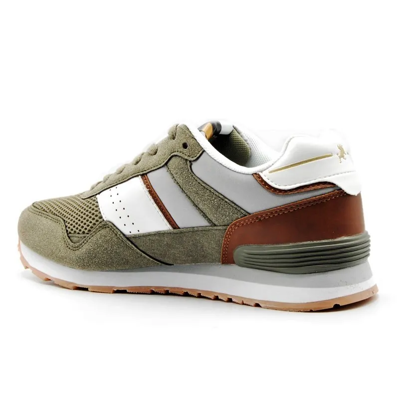 LOIS 64086 Verde Deportivo cordones Hombre