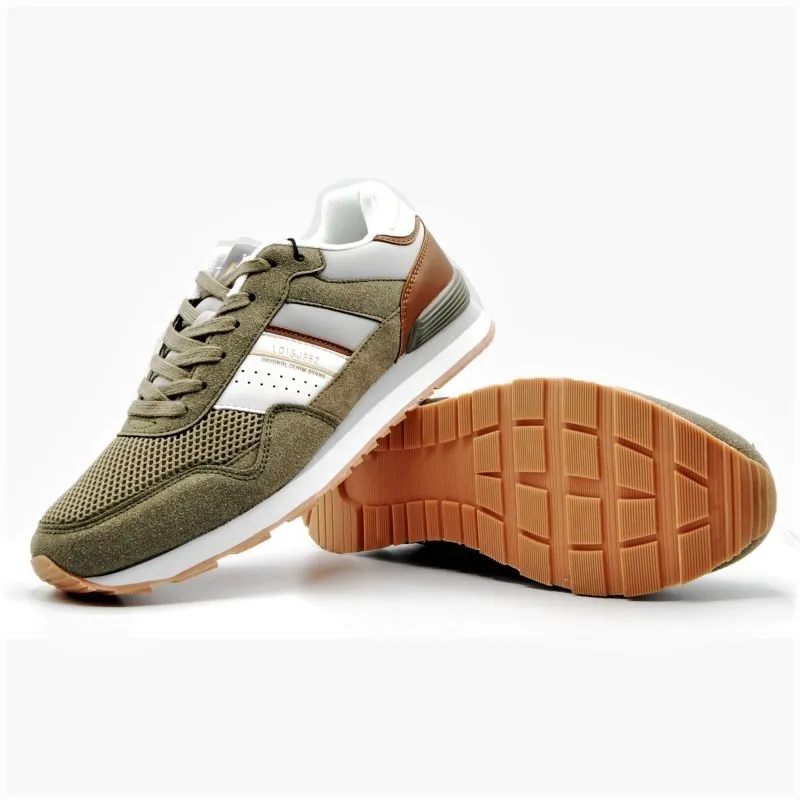 LOIS 64086 Verde Deportivo cordones Hombre