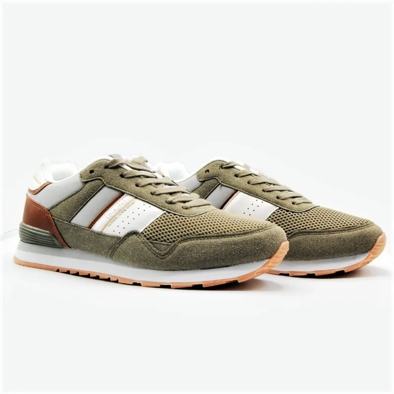 LOIS 64086 Verde Deportivo cordones Hombre