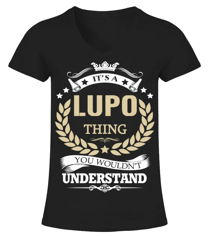 LUPO  IT'S A LUPO THING CAMISETA CUELLO PICO MUJER