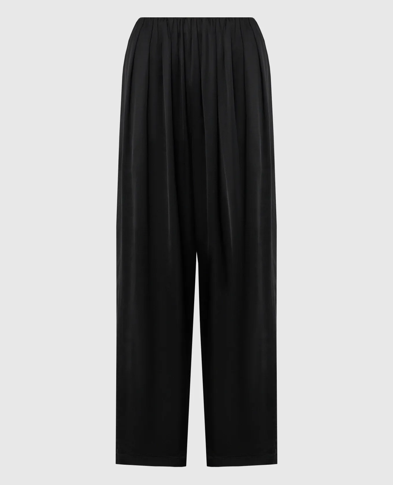 Maison Margiela MM6 Black pants with drape