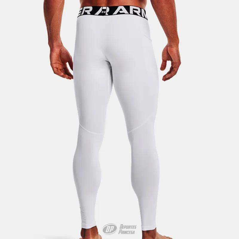 Malla térmica UA ColdGear® Leggings blanca