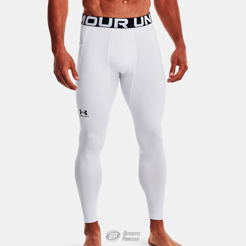 Malla térmica UA ColdGear® Leggings blanca