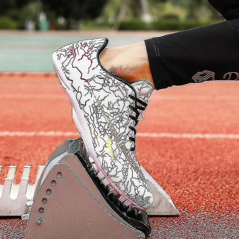 MENS TRACK AND FIELD SHOES SPIKES TRACK RACE JUMPING SNEAKERS PROFESSIONAL RUNNING NAIL SPIKES SHOES HJ259 JX