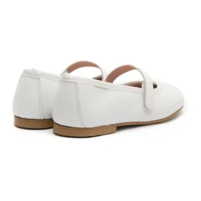 Mercedita comunion blanco velcro