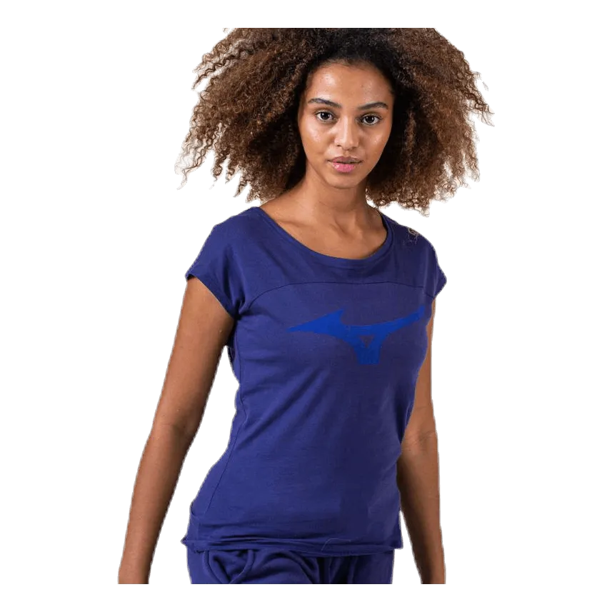 Mizuno Heritage Tee Purple