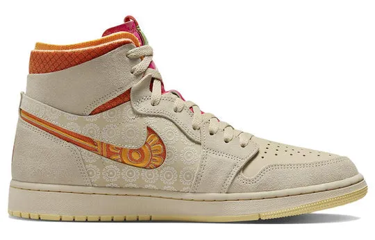 N372O Air Jordan 1 High Zoom Comfort 'Somos Familia' Dia de Muertos