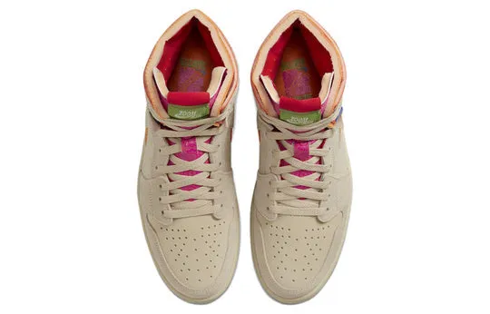 N372O Air Jordan 1 High Zoom Comfort 'Somos Familia' Dia de Muertos