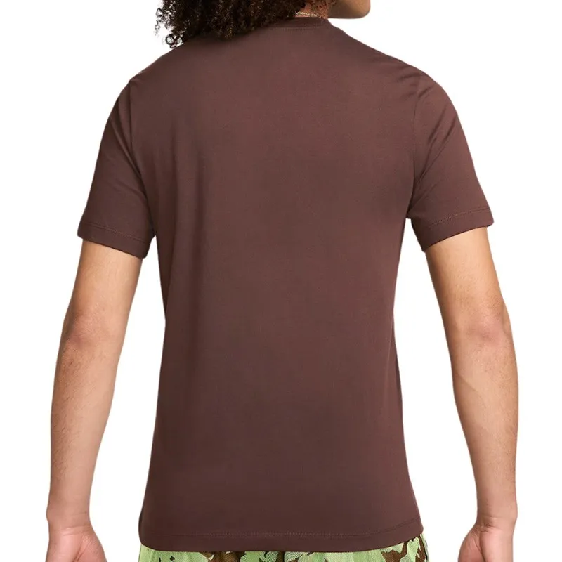 NIKE JUST DO IT GRAPHICS TEE BROWN