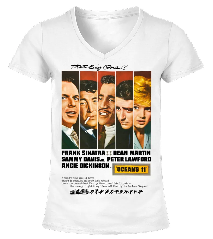 Ocean's 11 (60s) WT Camiseta cuello pico Mujer