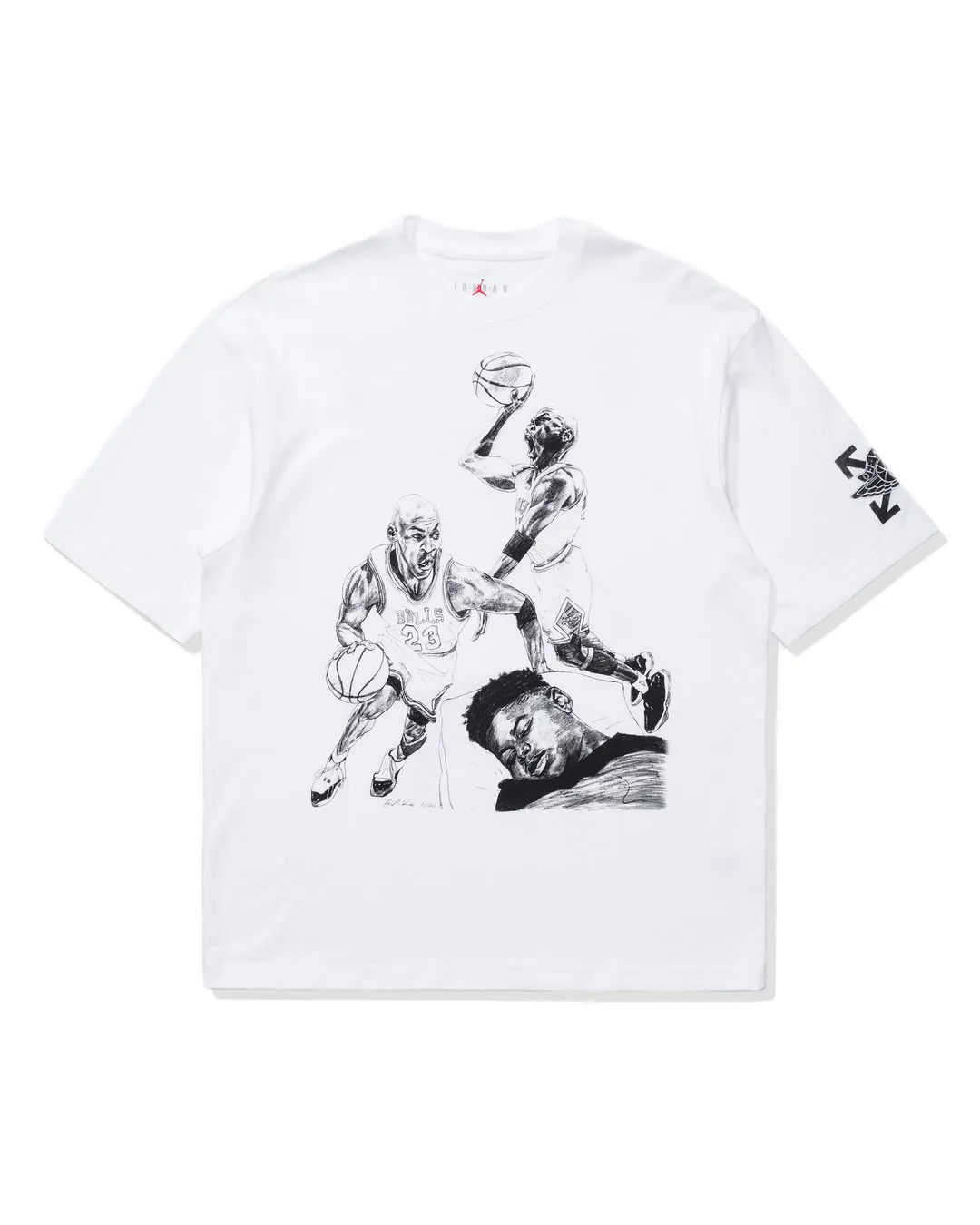OFFWHITE X JORDAN TSHIRT WHITE
