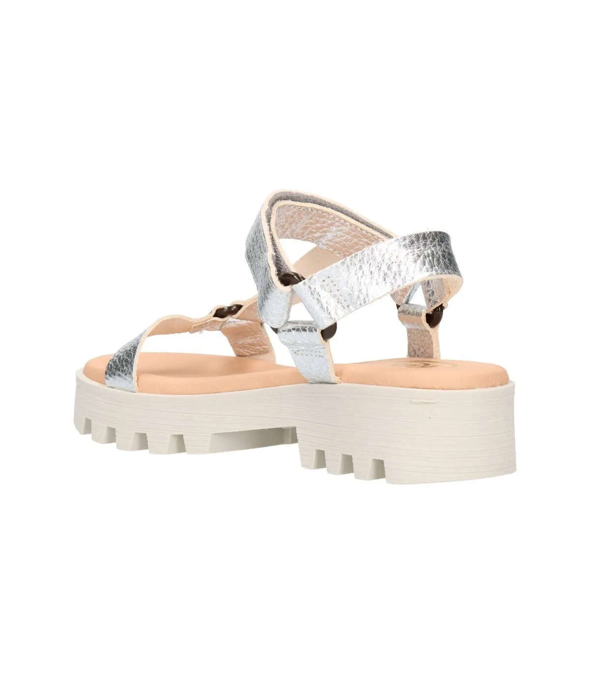 OH MY SANDALS  for Rin 5120 Niña Plata